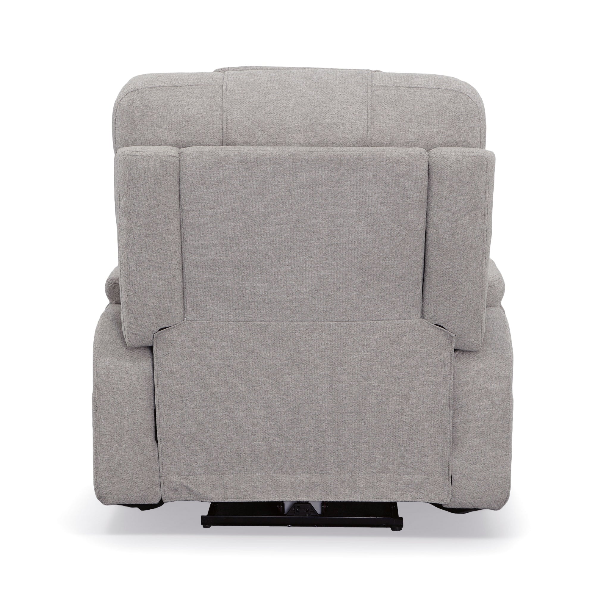 Flexsteel Zecliner Model 2 Fabric Power Recliner with Power Headrest & Lumbar in Dove - 1092-50PH
