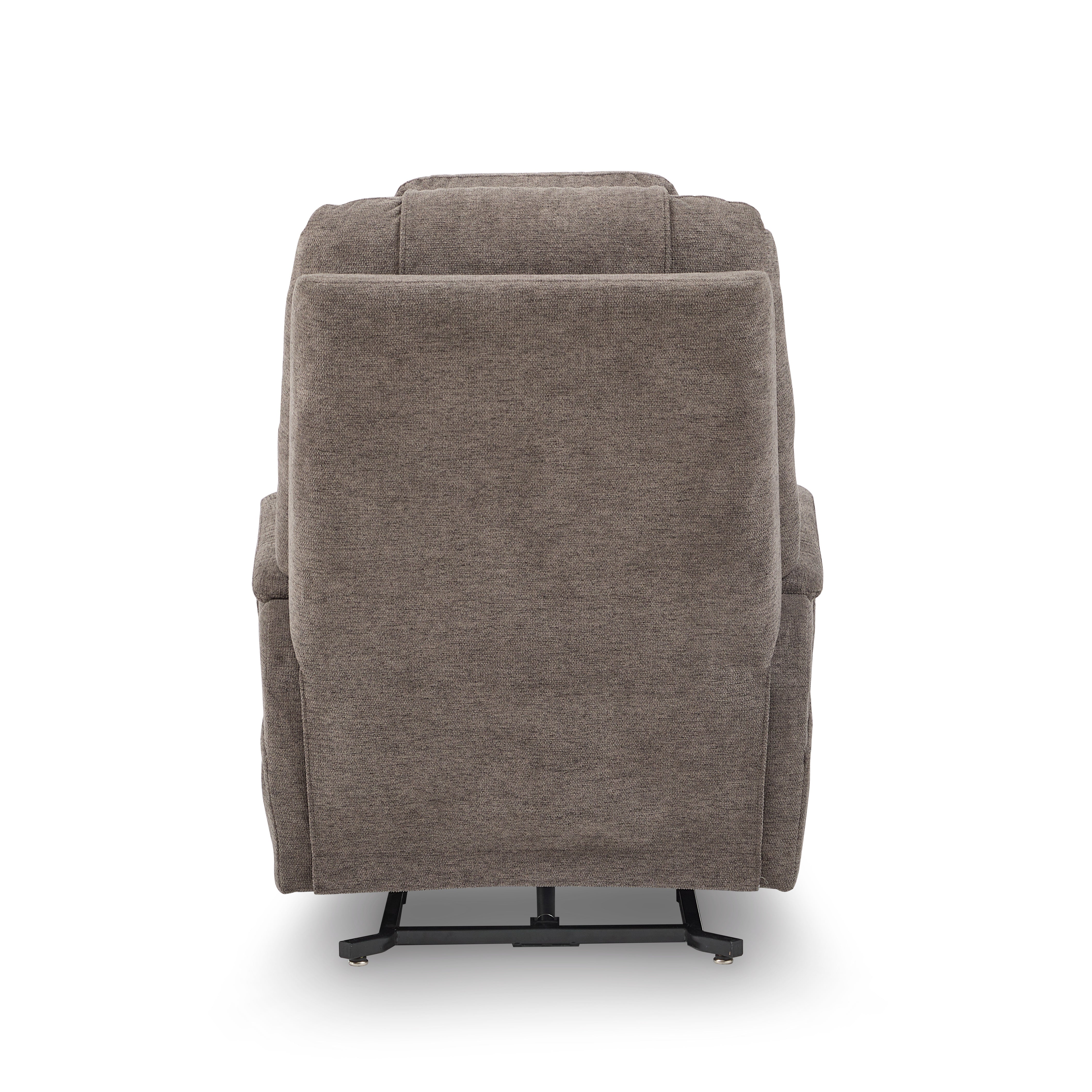 Flexsteel Zecliner Model 3+ Umber Fabric Power Lift Recliner with Power Headrest, Lumbar, Heat & Massage 1093-55P5-358-04