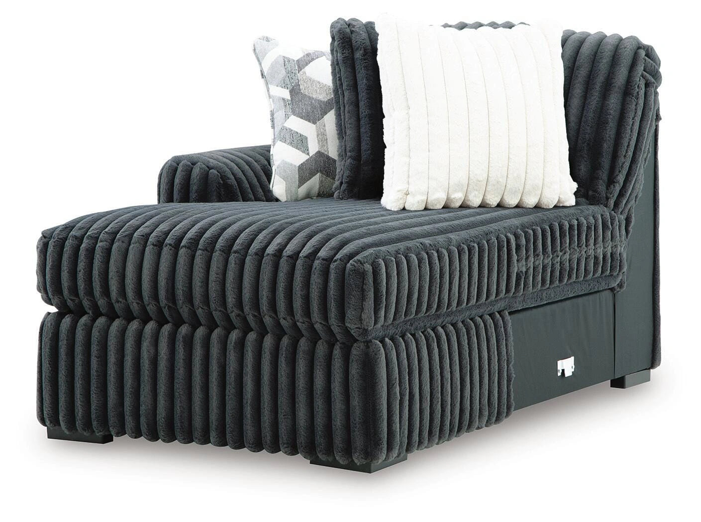 Midnight-Madness Sectional with Chaise