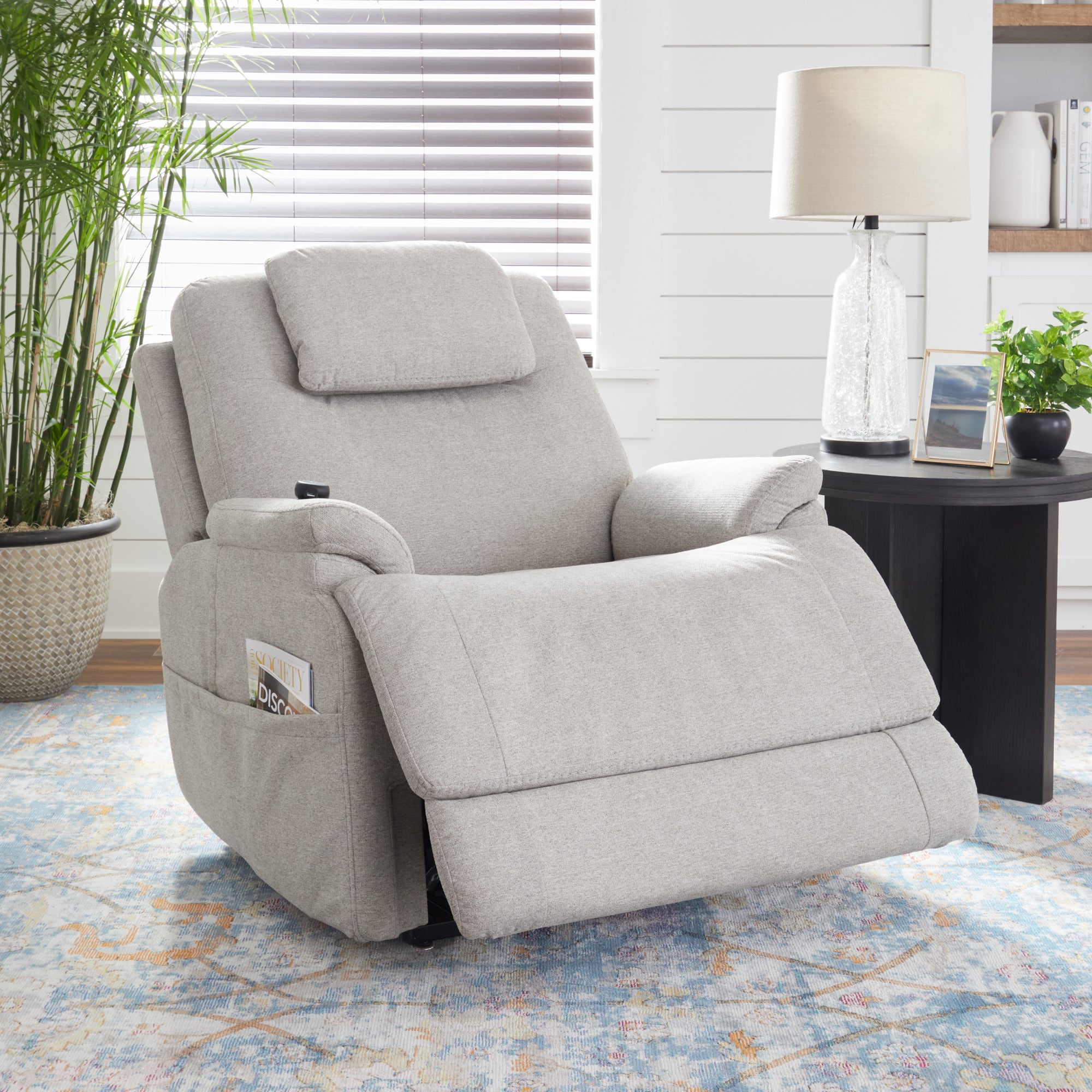 Zecliner Model 2 Petite Latitudes Power Sleep Recliner with Power Headrest & Lumbar