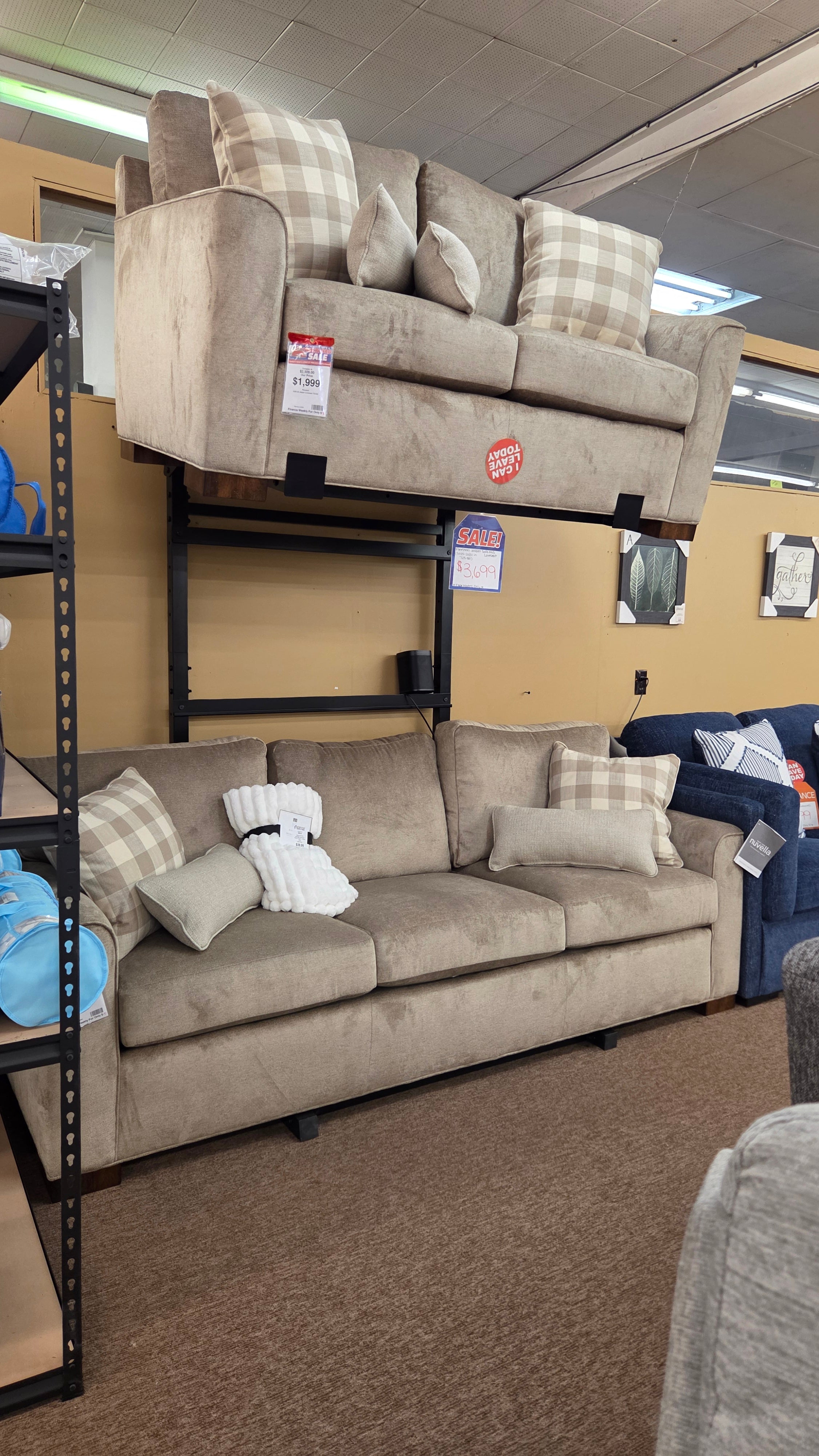Jasper Sofa and Loveseat