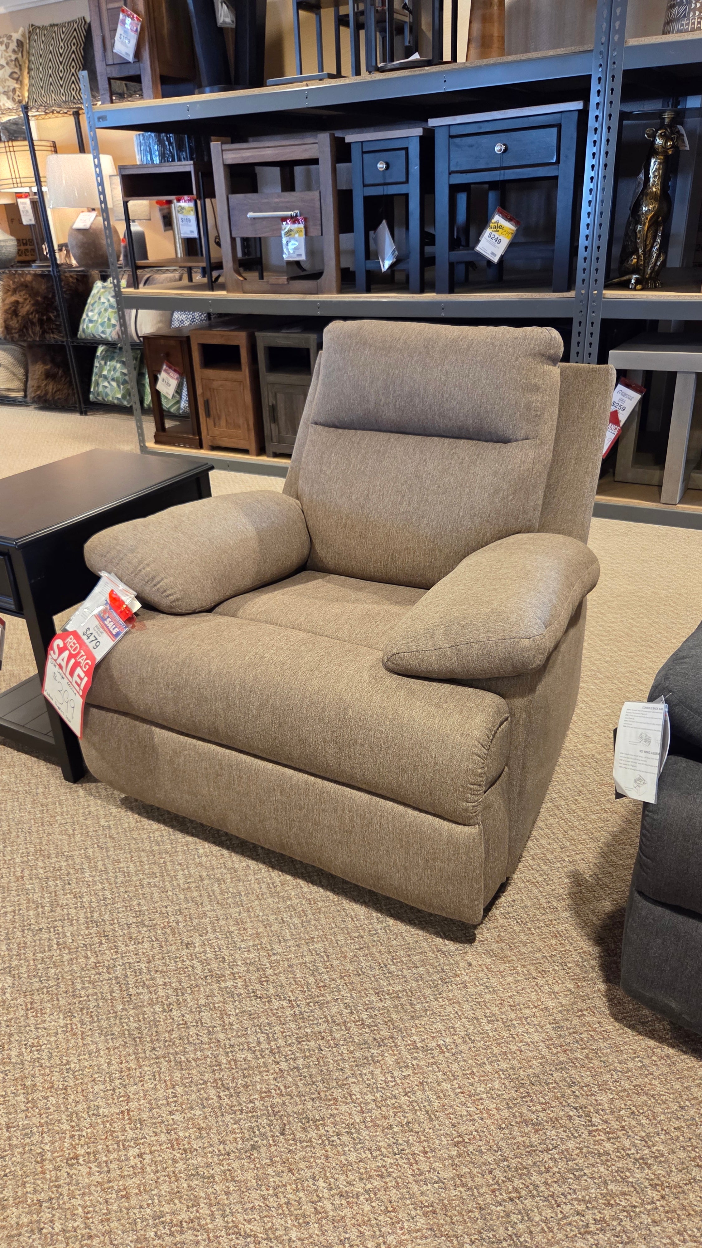 Side-Swipe recliner