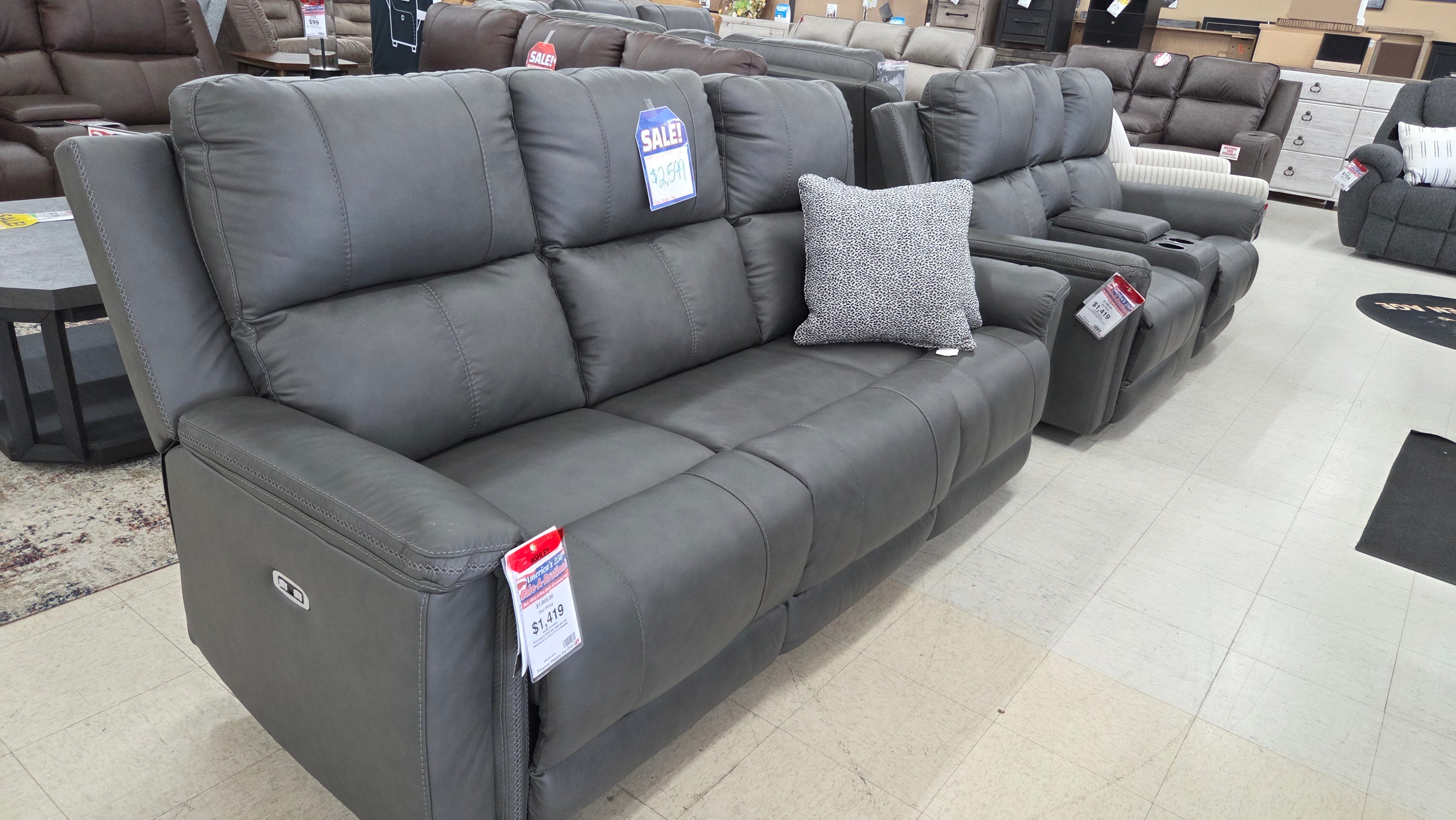 Bleckley Power Sofa and Loveseat set - Anchor