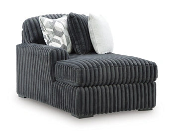 Midnight-Madness Sectional Sofa with Chaise