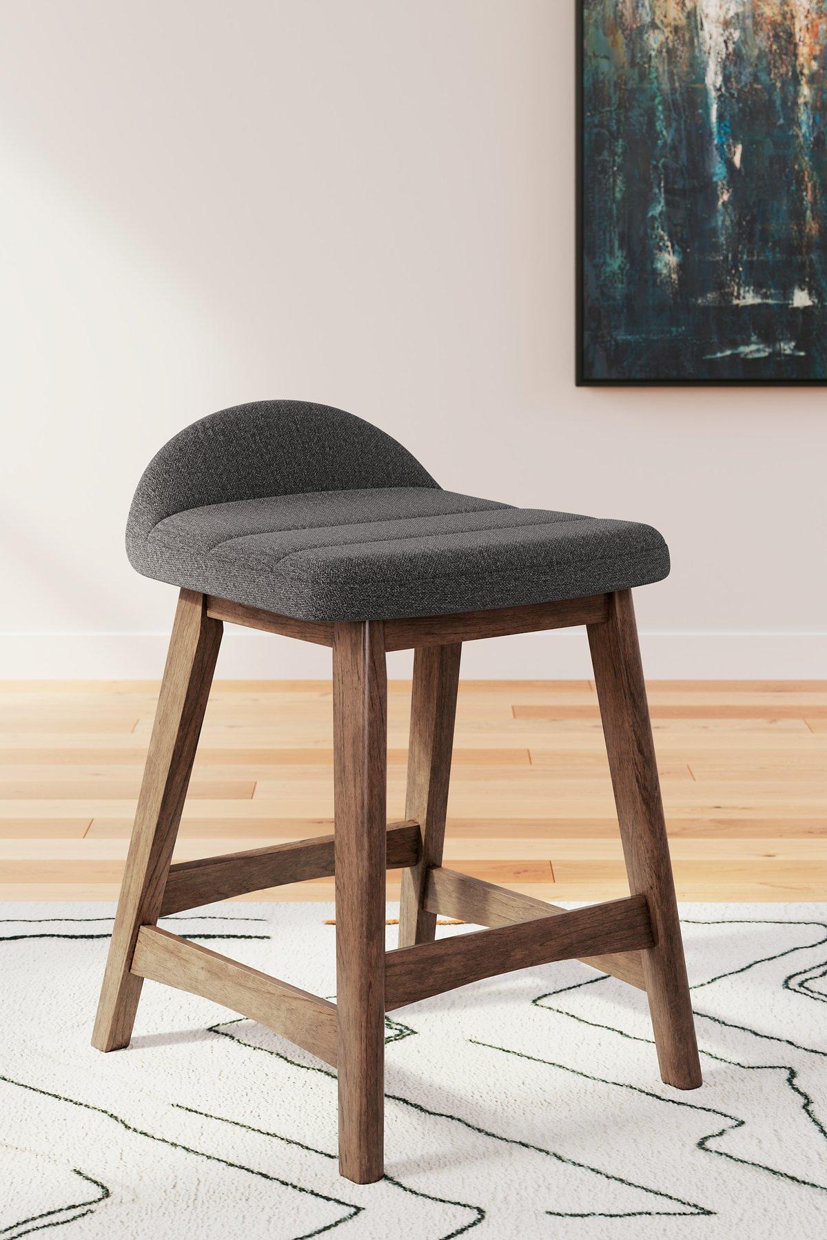 Lyncott Counter Height Bar Stool (Set of 2)