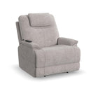 Flexsteel Zecliner Model 1 Fabric Power Recliner with Power Headrest & Lumbar in Dove 1091-50PH_352-01