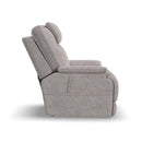 Flexsteel Zecliner Model 1 Fabric Power Recliner with Power Headrest & Lumbar in Dove 1091-50PH_352-01