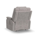 Flexsteel Zecliner Model 1 Fabric Power Recliner with Power Headrest & Lumbar in Dove 1091-50PH_352-01