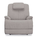 Flexsteel Zecliner Model 1 Fabric Power Lift Recliner with Power Headrest & Lumbar in Dove - 1091-55PH
