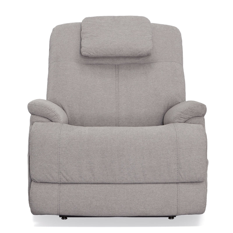Flexsteel Zecliner Model 1 Fabric Power Lift Recliner with Power Headrest & Lumbar in Dove - 1091-55PH