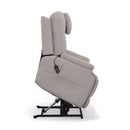 Flexsteel Zecliner Model 1 Fabric Power Lift Recliner with Power Headrest & Lumbar in Dove - 1091-55PH