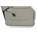 Flexsteel Zecliner Model 2 Fabric Power Lift Recliner with Power Headrest & Lumbar in Dove - 1092-55PH-352-01