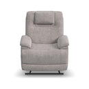 Flexsteel Zecliner Model 2 Fabric Power Lift Recliner with Power Headrest & Lumbar in Dove - 1092-55PH-352-01