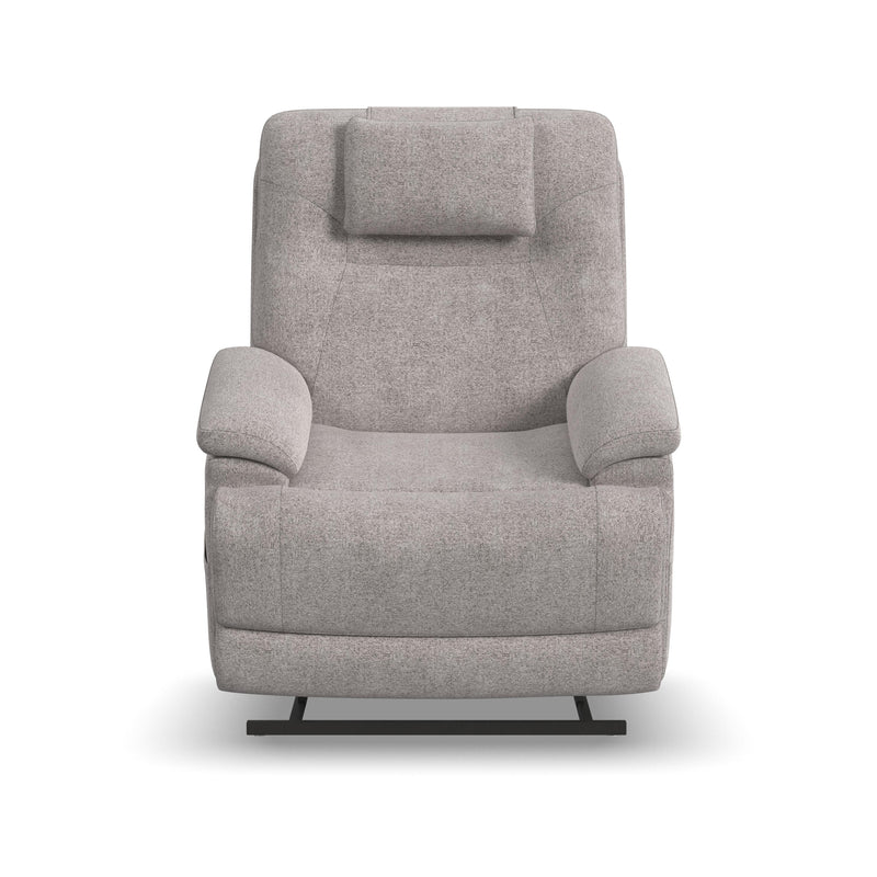 Flexsteel Zecliner Model 2 Fabric Power Lift Recliner with Power Headrest & Lumbar in Dove - 1092-55PH-352-01