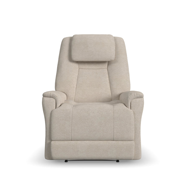 Zecliner Model 3+ Umber Fabric Power Lift Recliner with Power Headrest, Lumbar, Heat & Massage 1093-55P5-358-11