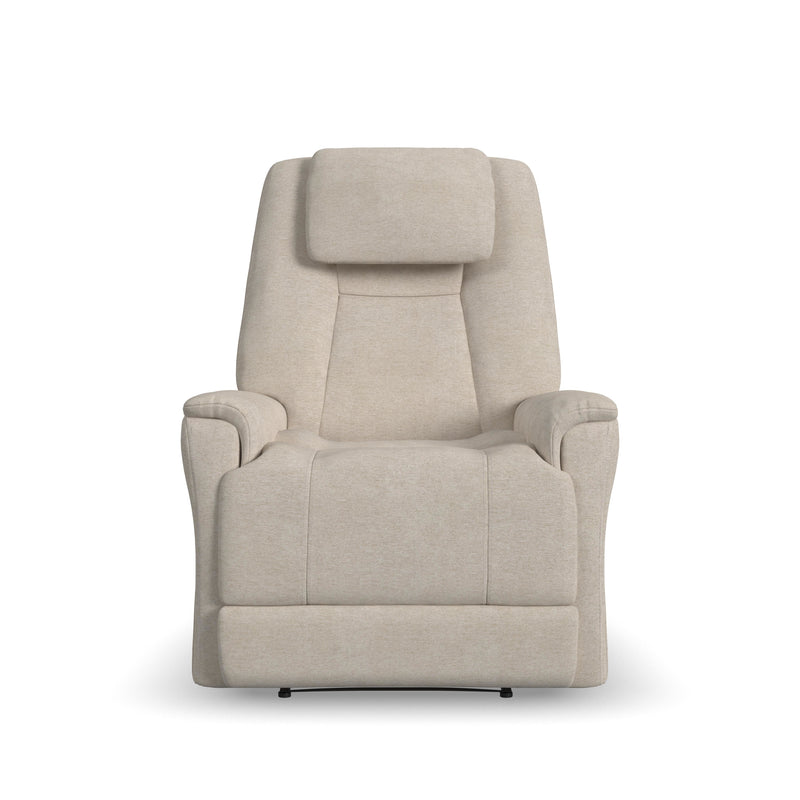 Zecliner Model 3+ Umber Fabric Power Lift Recliner with Power Headrest, Lumbar, Heat & Massage 1093-55P5-358-11