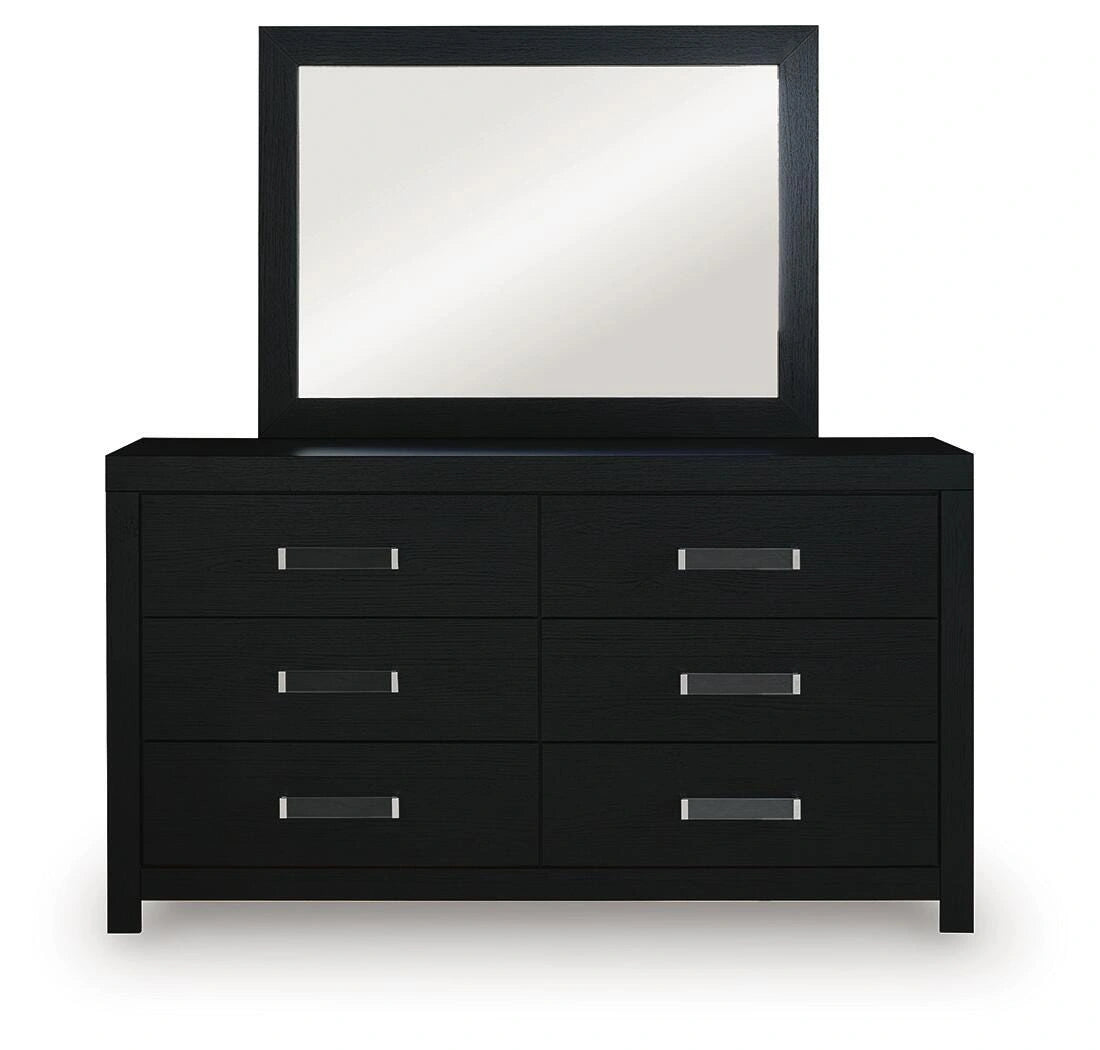Maeling Dresser and Mirror