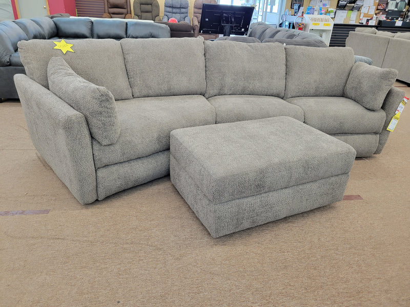 Next Gen 3pc sectional and ottoman