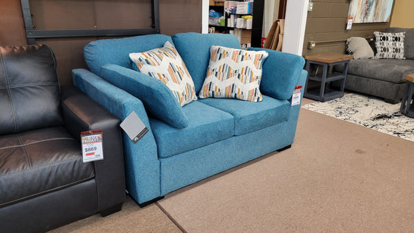 KEERWICK LOVESEAT (TEAL)