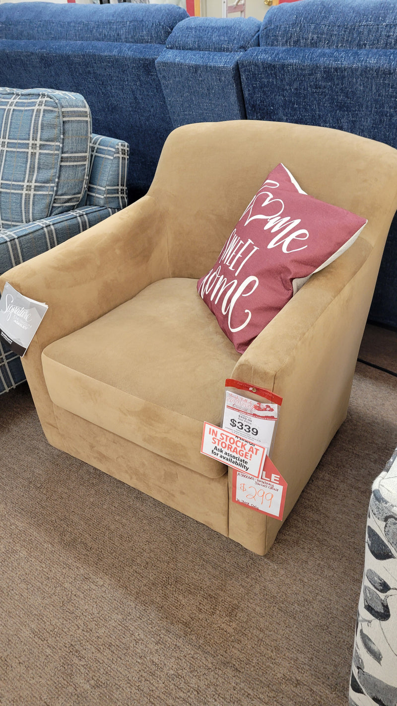 BRADNEY SWIVEL ACCENT CHAIR