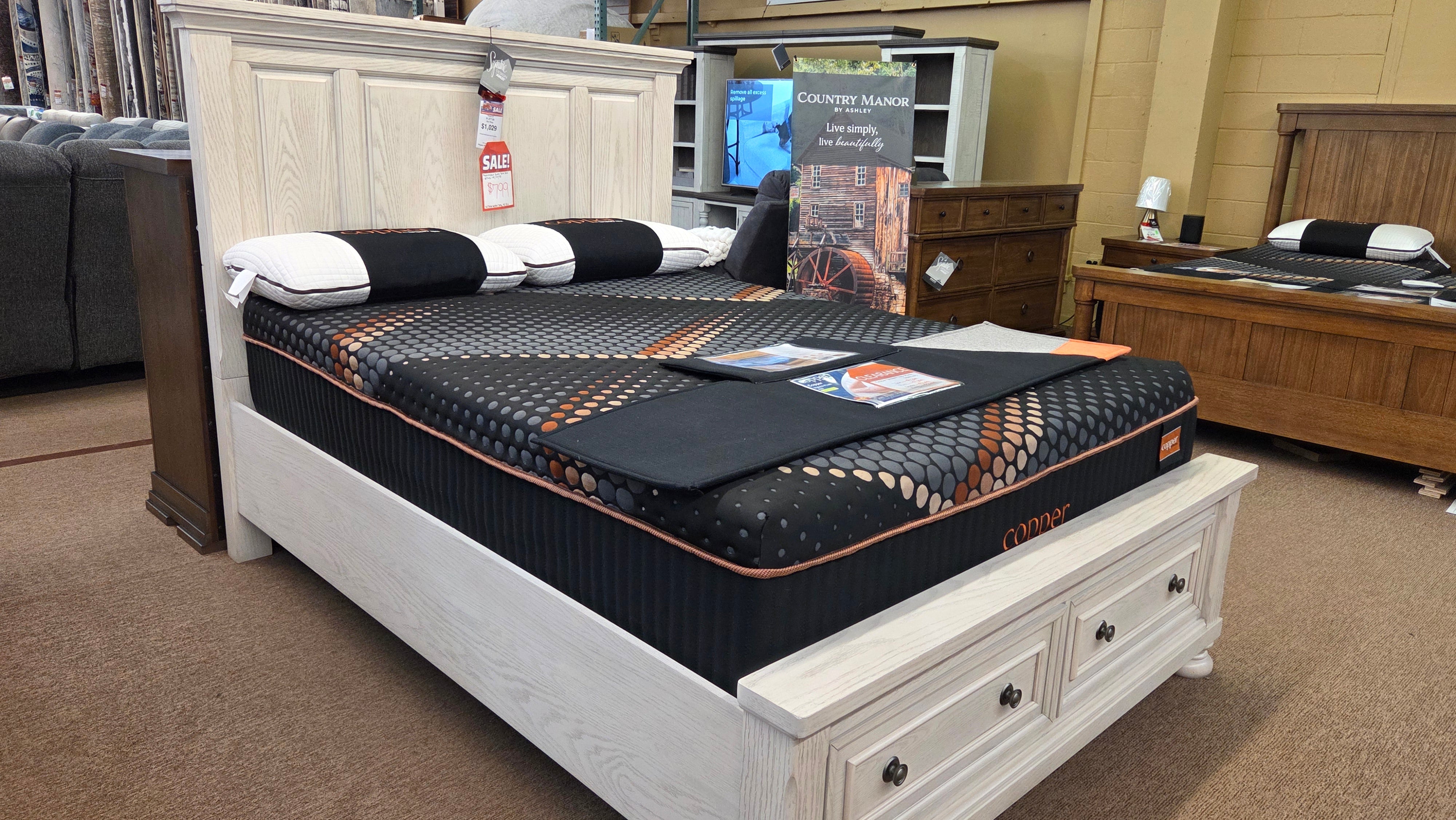 Robbinsdale Queen storage bed frame