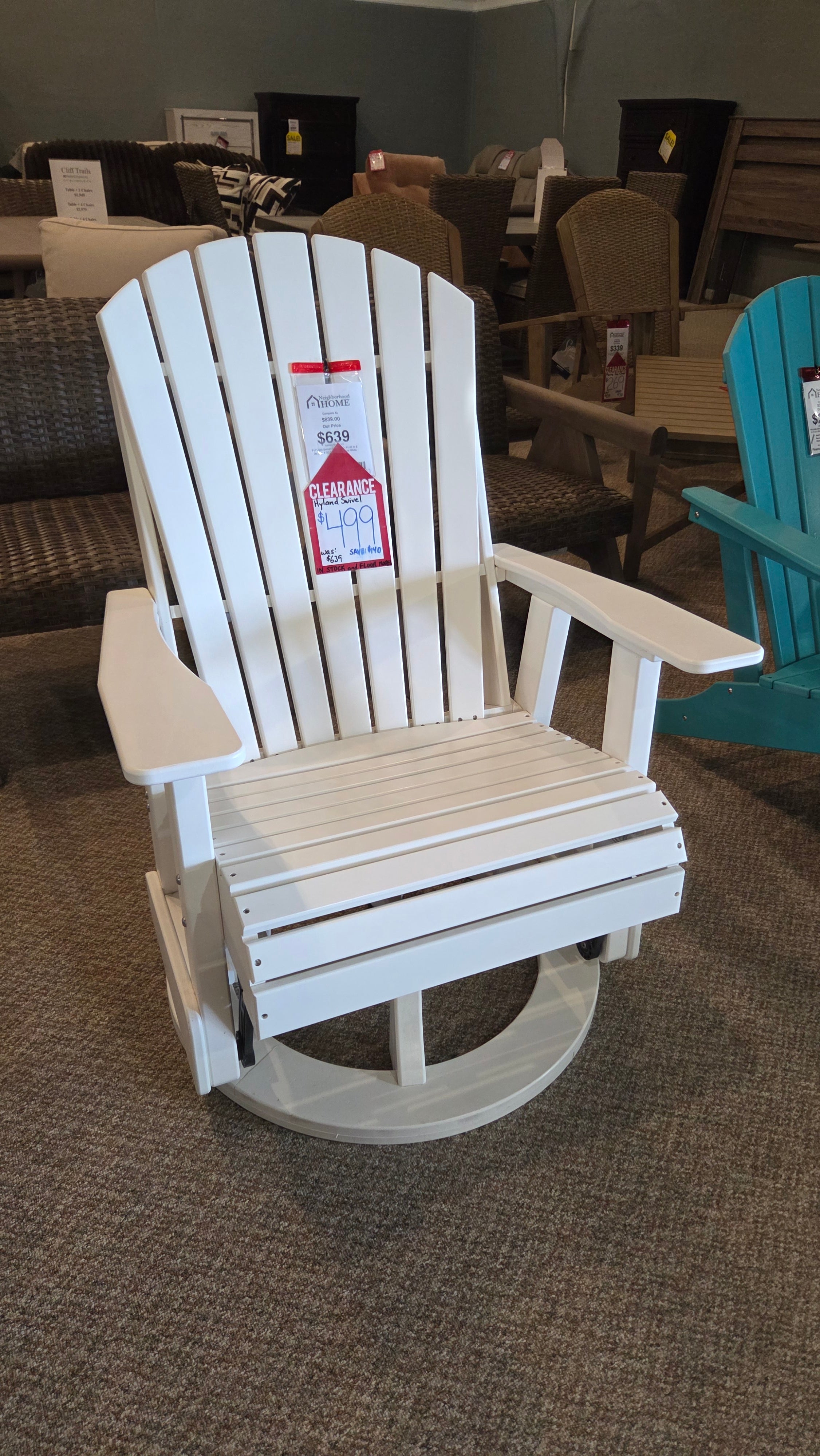 Hyland Wave Swivel Chair