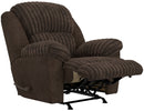 Catnapper Shaggy rocker recliner (chocolate)