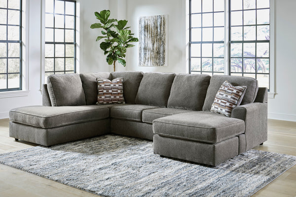 O'Phannon sectional with left side chaise (putty)
