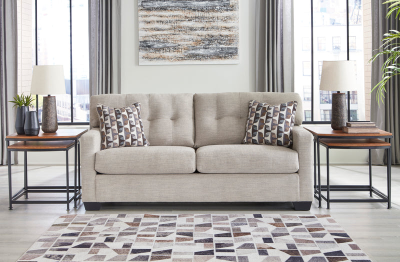 Mahoney Sofa (pebble)