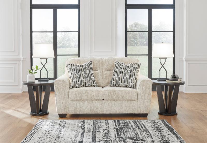 Lonoke loveseat (parchment)