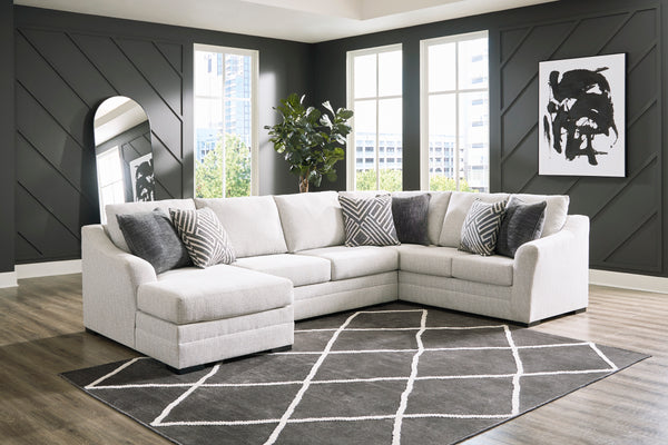 Koralynn sectional with left side chaise