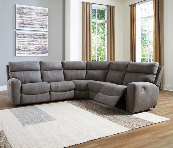 Next Gen Durapella 5pc sectional (slate)