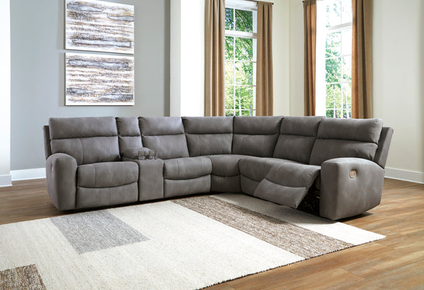 Next Gen durapella 6pc sectional (slate)