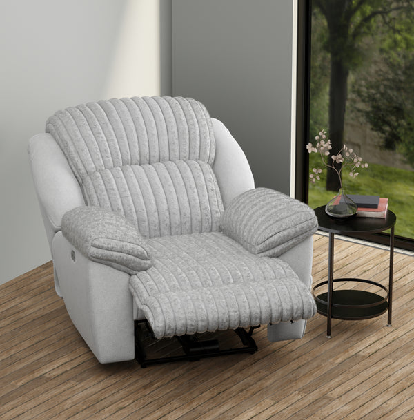 Catnapper Shaggy power recliner (moonstruck)