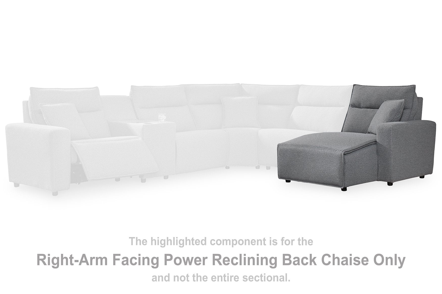 Modmax Power Reclining Sectional with Chaise