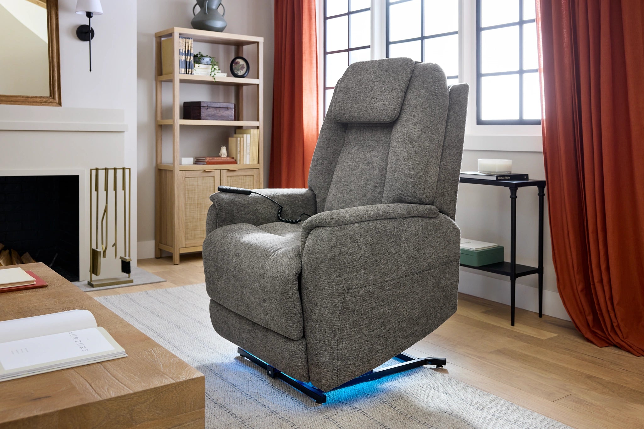 Zecliner Model 3+ Power Lift Sleep Recliner with Power Headrest, Lumbar, Heat & Massage - 5000009531