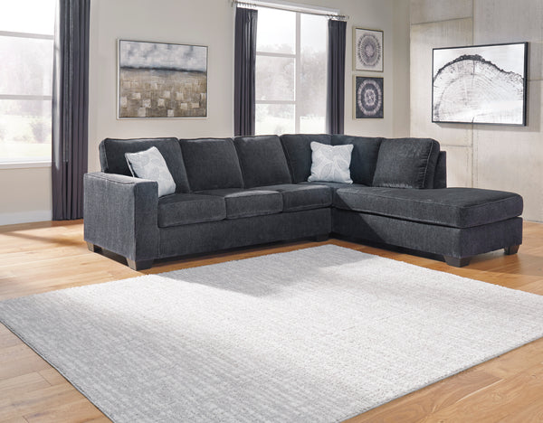 Altari sectional with right side chaise (slate)