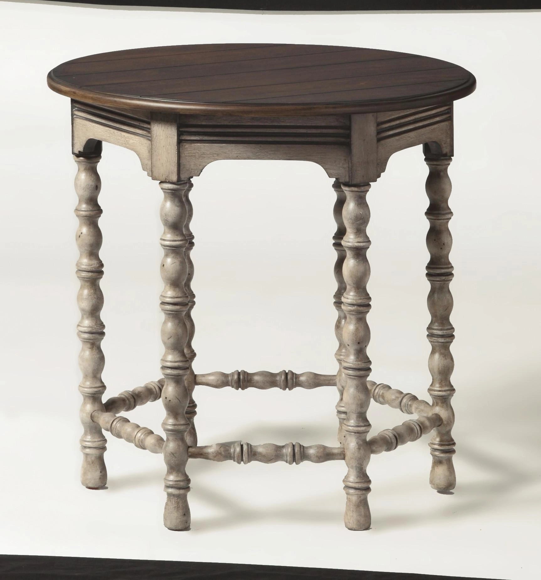 Flexsteel Plymouth Lamp Table in Two-Tone