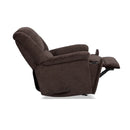 Flexsteel Perfect Match Plush Buffalo Fabric Gliding Recliner