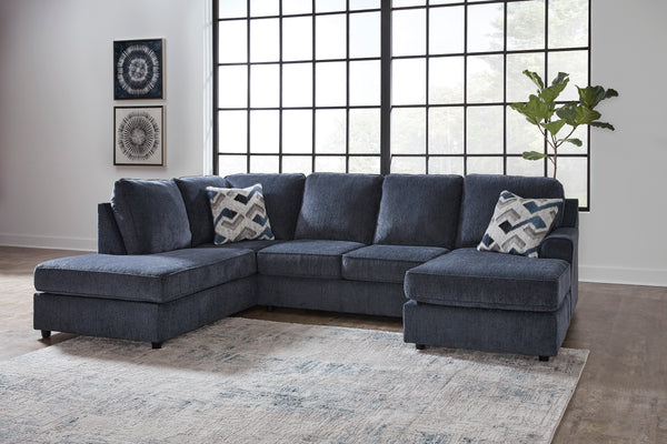 Albar sectional with left side chaise