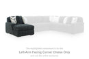 Midnight-Madness Double Chaise 3-Piece Sectional