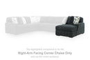 Midnight-Madness Double Chaise 3-Piece Sectional