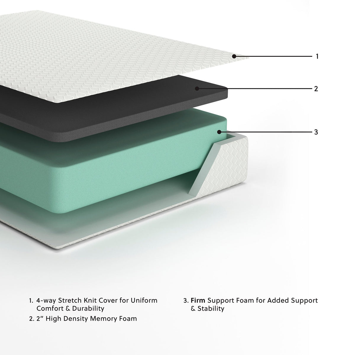 Chime 12 Inch Plush Memory Foam Mattress in a Box [ONLINE ONLY SALE!]