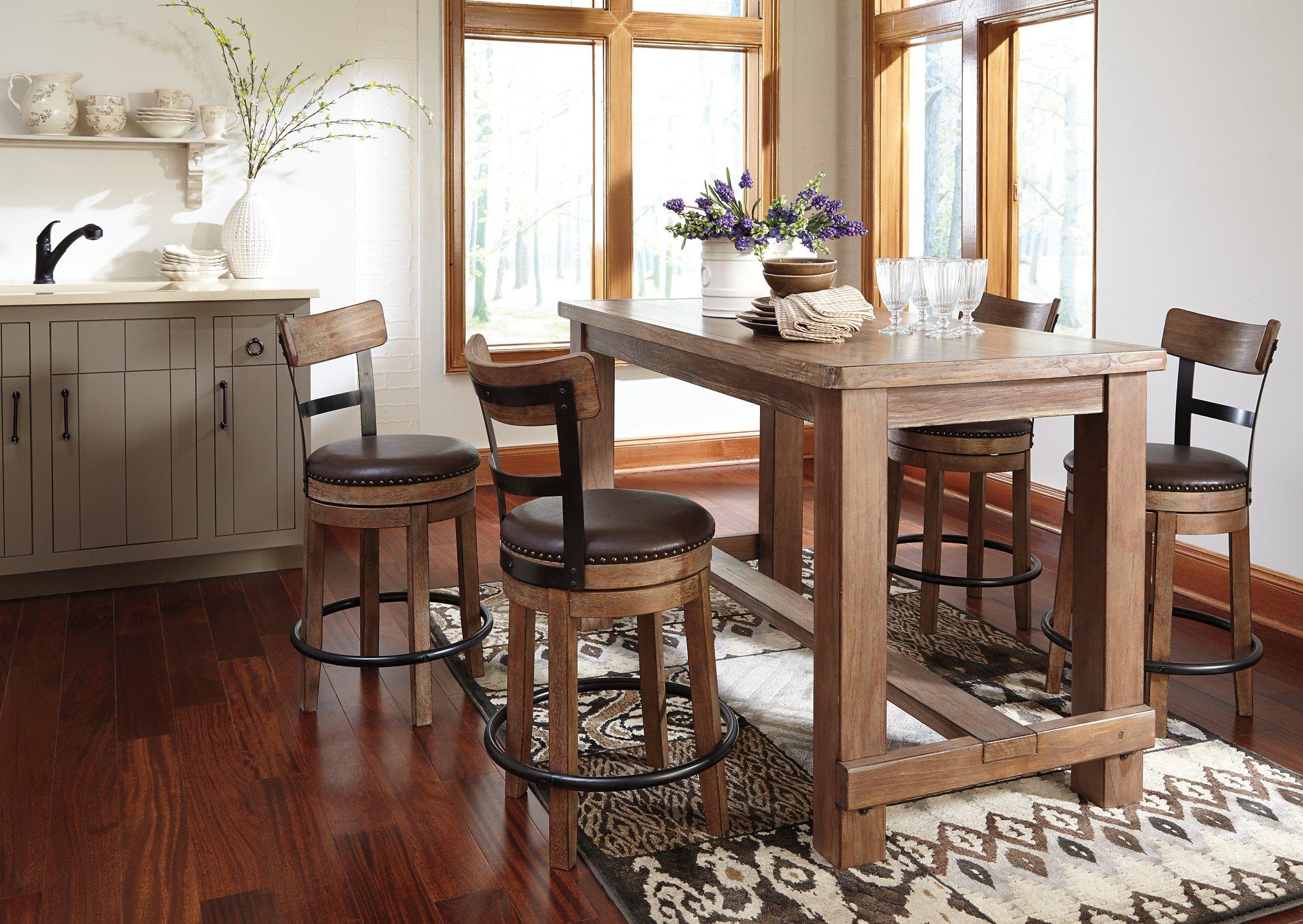 Pinnadel Counter Height Bar Stool (1/CN)