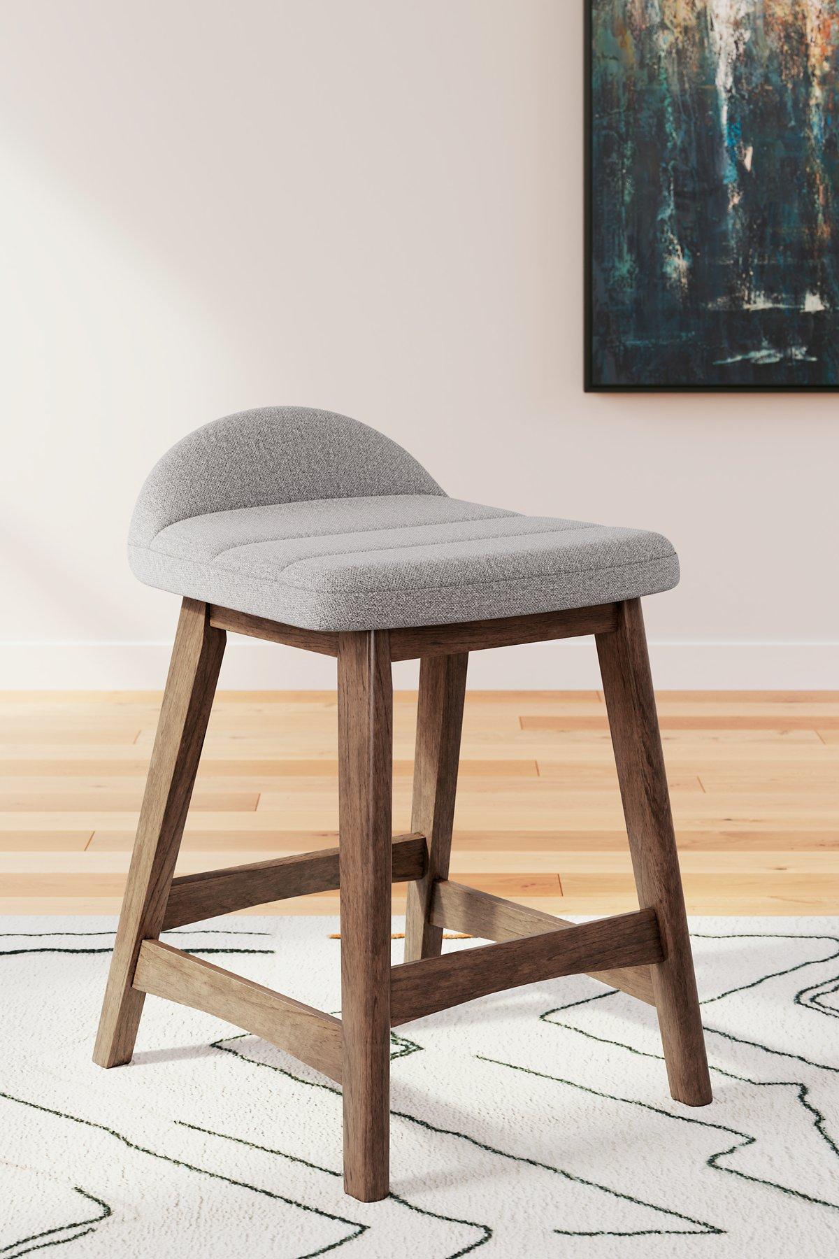 Lyncott Counter Height Bar Stool (Set of 2)