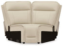 Double Deal Reclining Leather Sectional