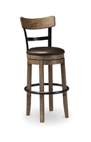 Pinnadel Bar Height Bar Stool (1/CN)