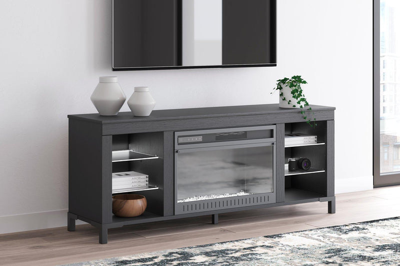 Cayberry 3-Piece Entertainment Center with Electric Fireplace