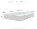 Chime 12 Inch Plush Memory Foam Mattress in a Box [ONLINE ONLY SALE!]