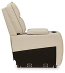 Double Deal Reclining Leather Sectional with 2 Consoles